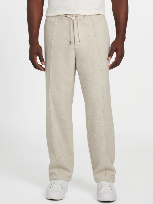 Scuba Wool-Blend Chino Melange Pants - Guess