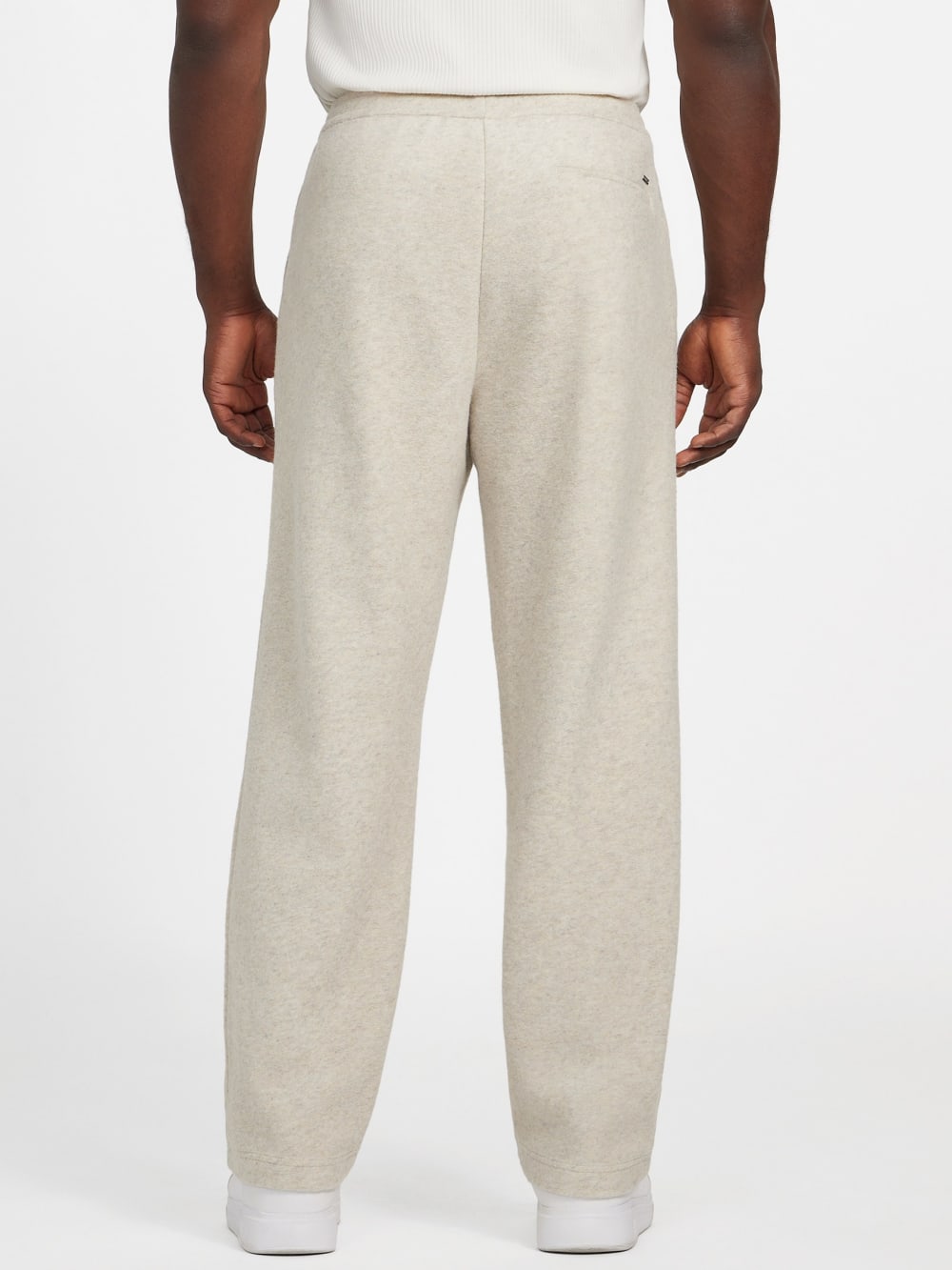 Scuba Wool-Blend Chino Melange Pants - Guess
