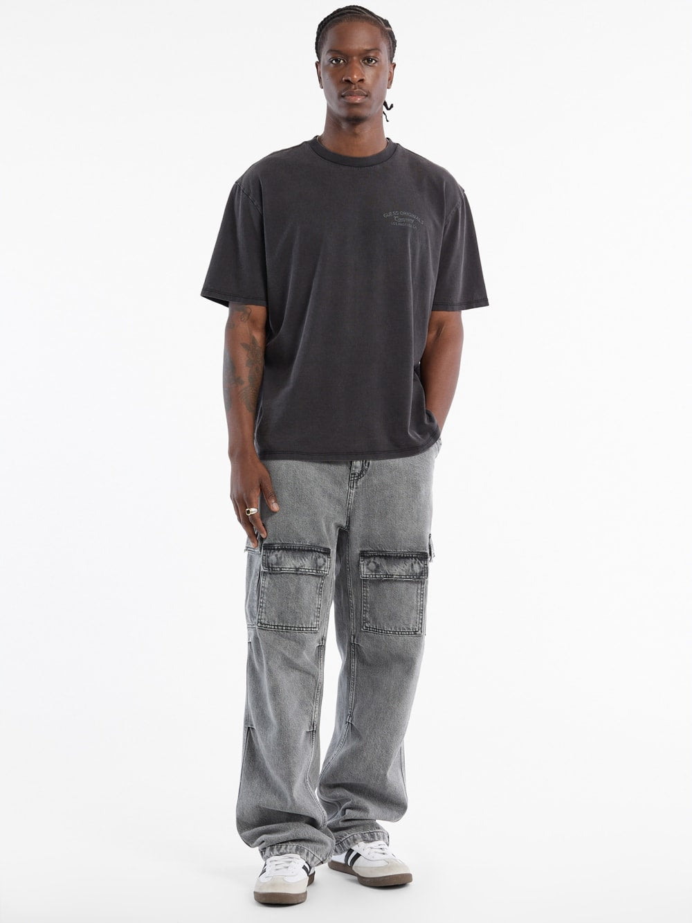 GUESS Originals Denim Cargo Pants - Guess