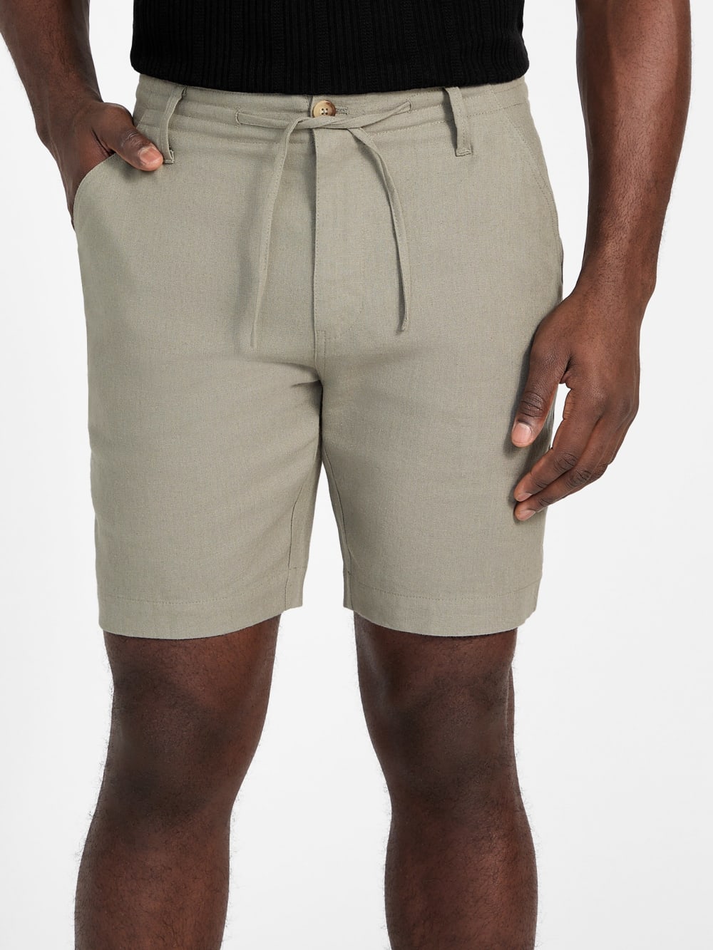 Eco Fletcher Linen Shorts - Guess