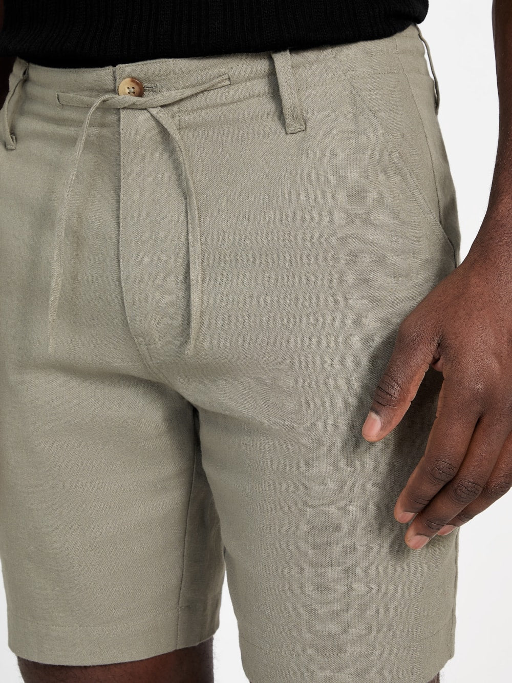 Eco Fletcher Linen Shorts - Guess