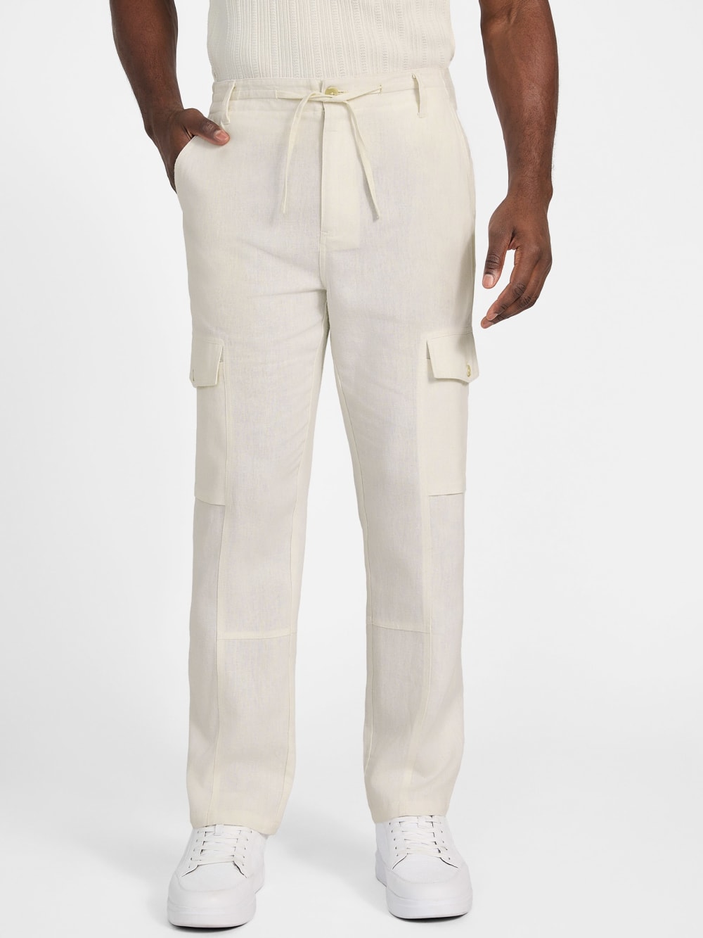 Eco Fletcher Linen Cargo Pants - Guess