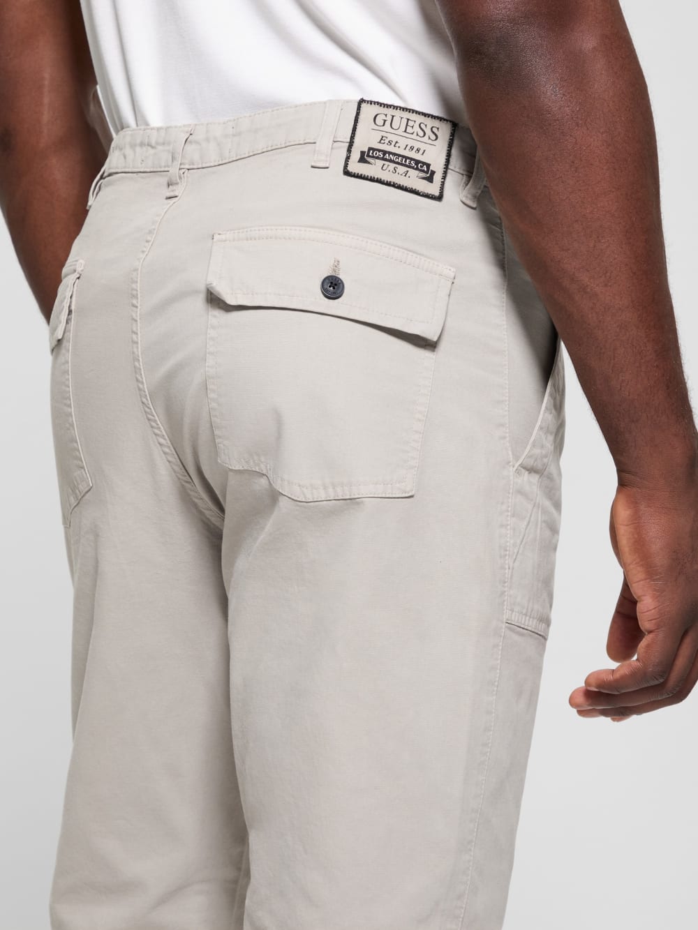 Porto Canvas Pants - Guess