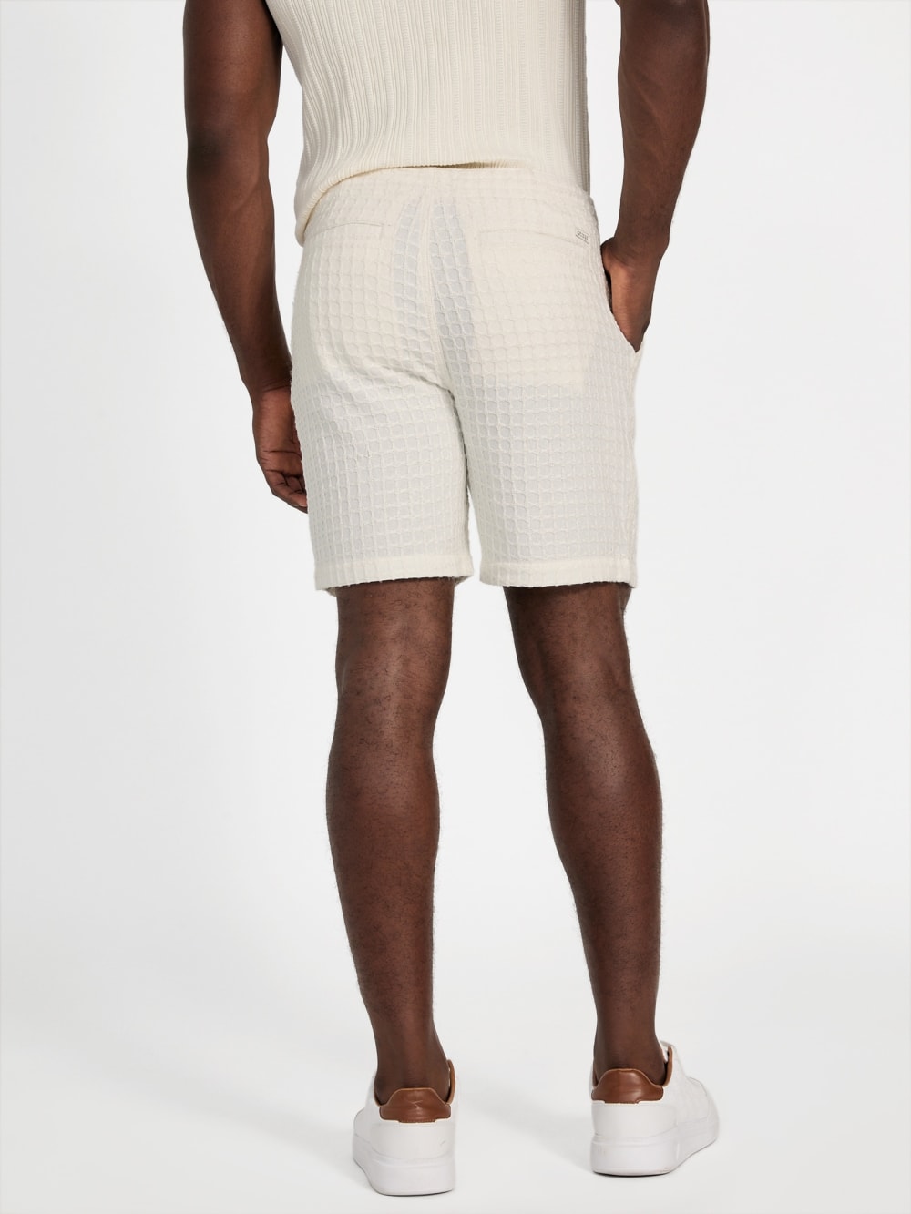 Fisher Textured Woven Shorts - Guess