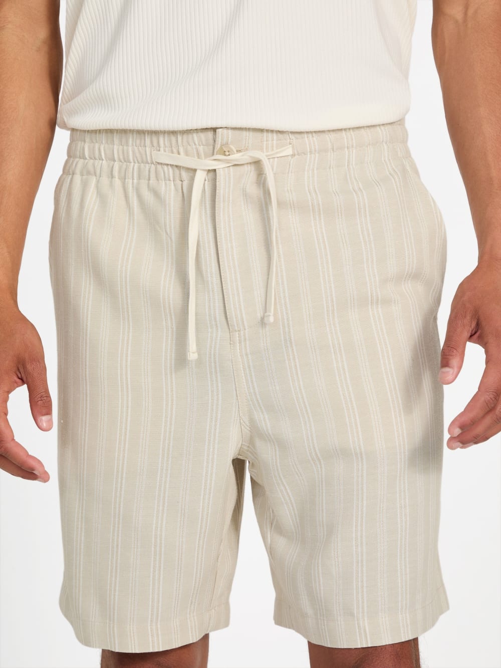 Linen blend shorts - Guess