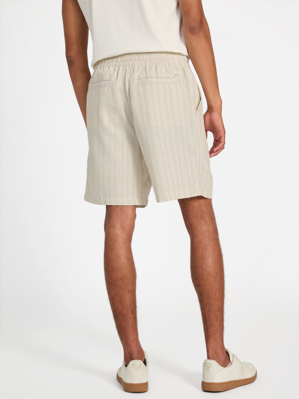 Linen blend shorts - Guess