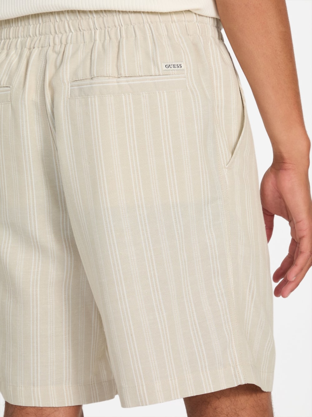 Linen blend shorts - Guess