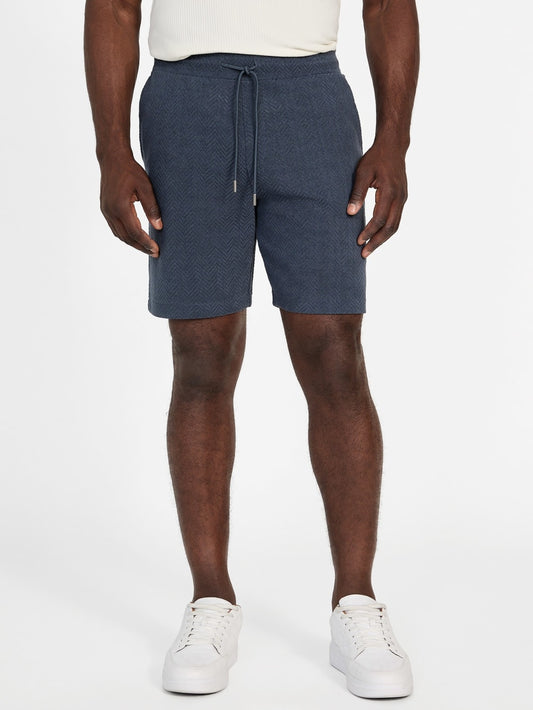 Eco Calvin Chevron-Knit Shorts - Guess