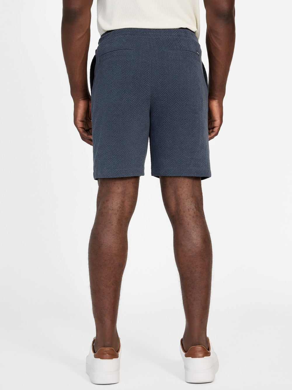 Eco Calvin Chevron-Knit Shorts - Guess