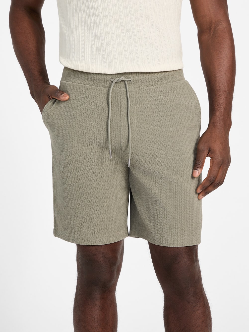 Eco Baron Textured Shorts - Guess
