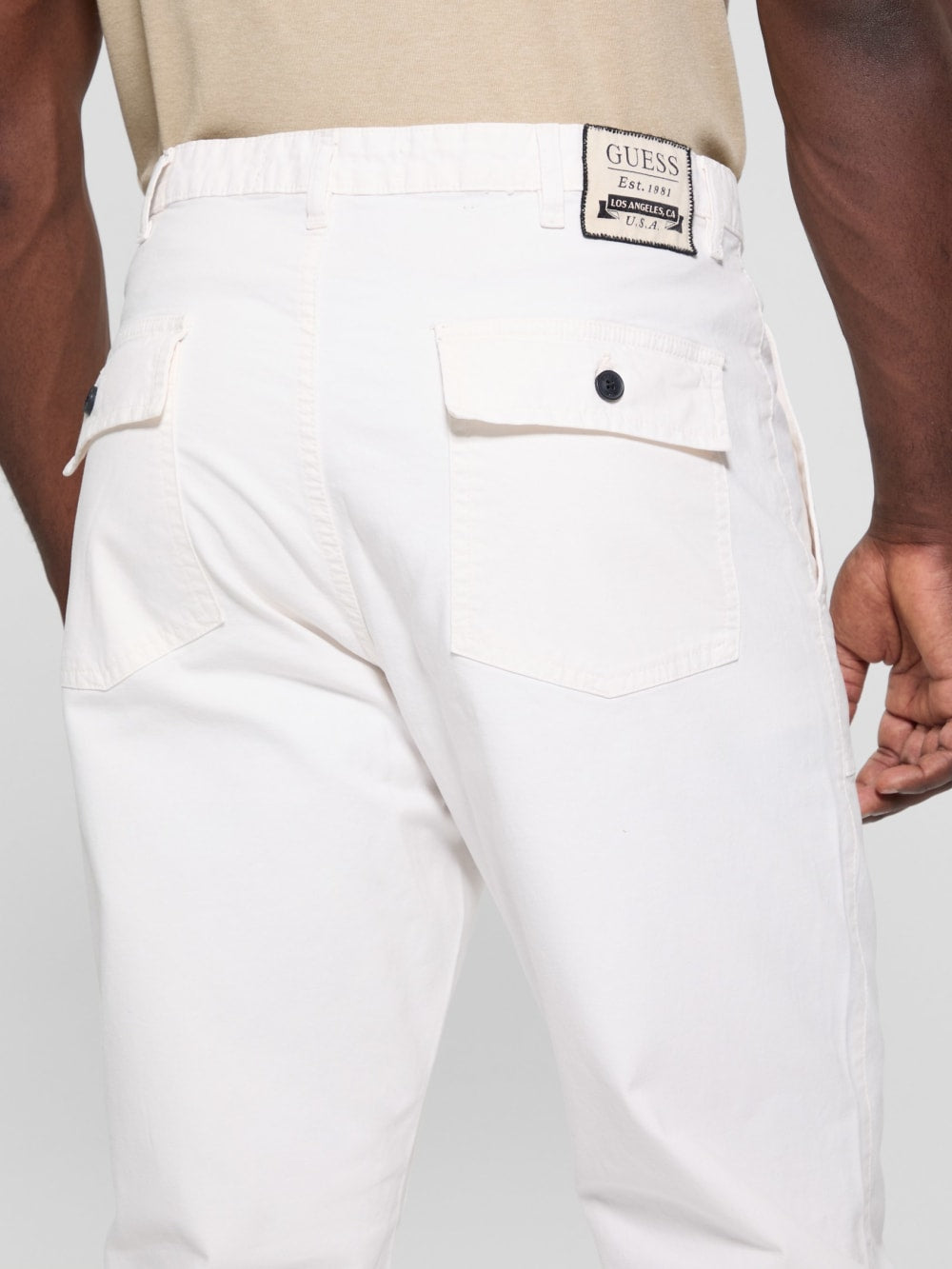 Porto Canvas Pants - Guess