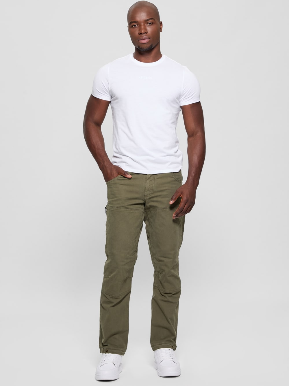 Rocco Canvas Pants - Guess