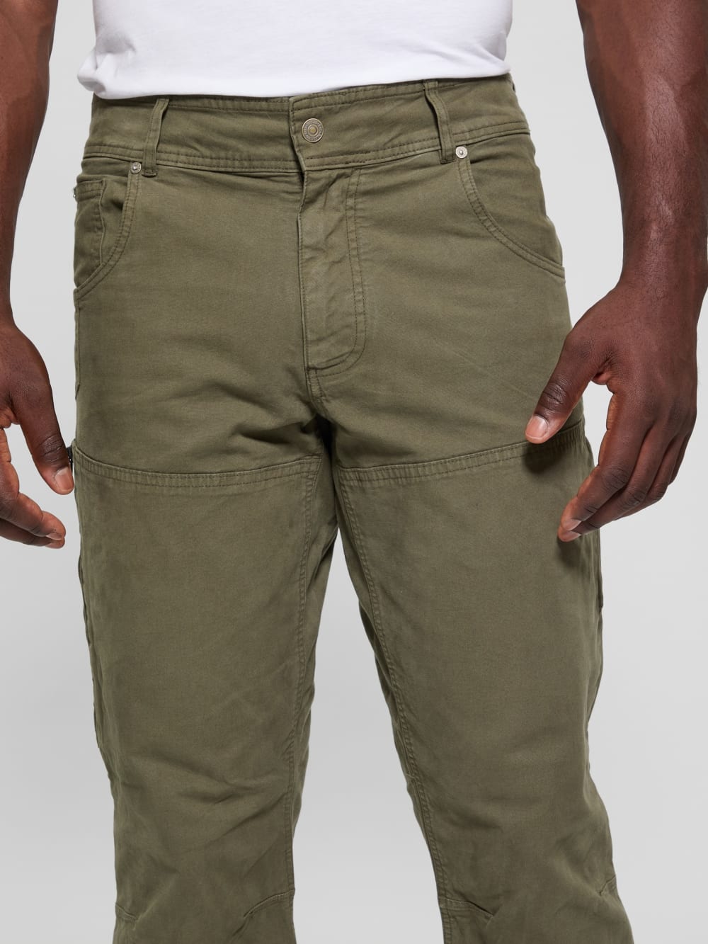 Rocco Canvas Pants - Guess