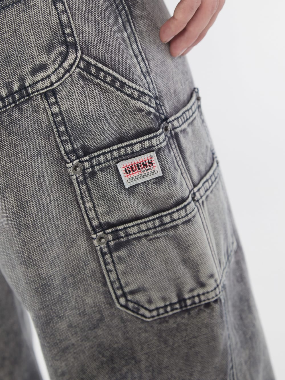GUESS Originals Canvas Carpenter Pants - Guess