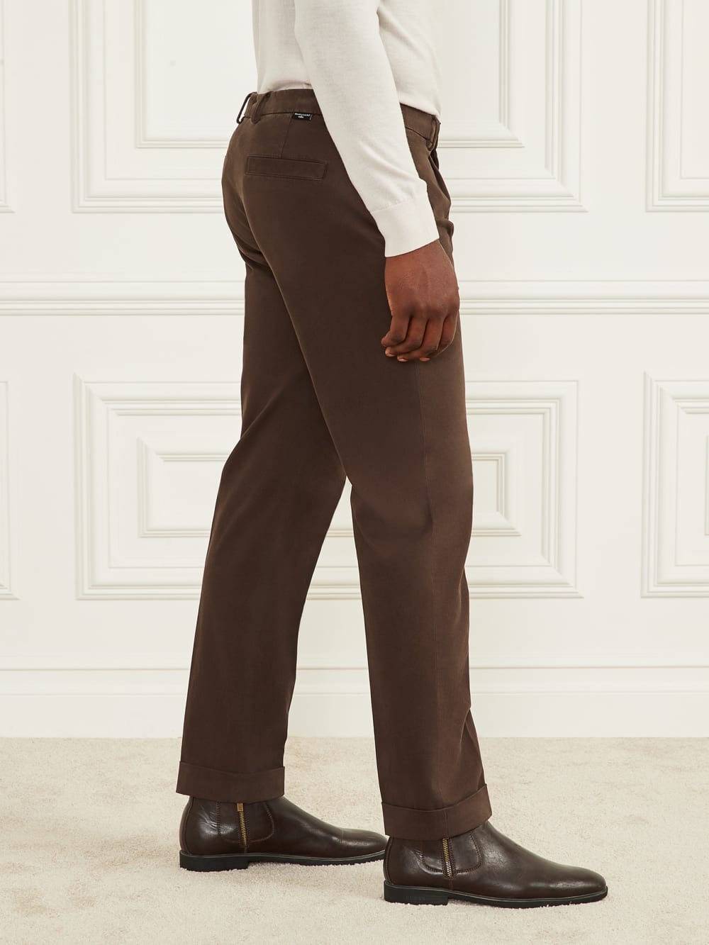 Ethan Twill Roll-Up Chino Pant - Guess
