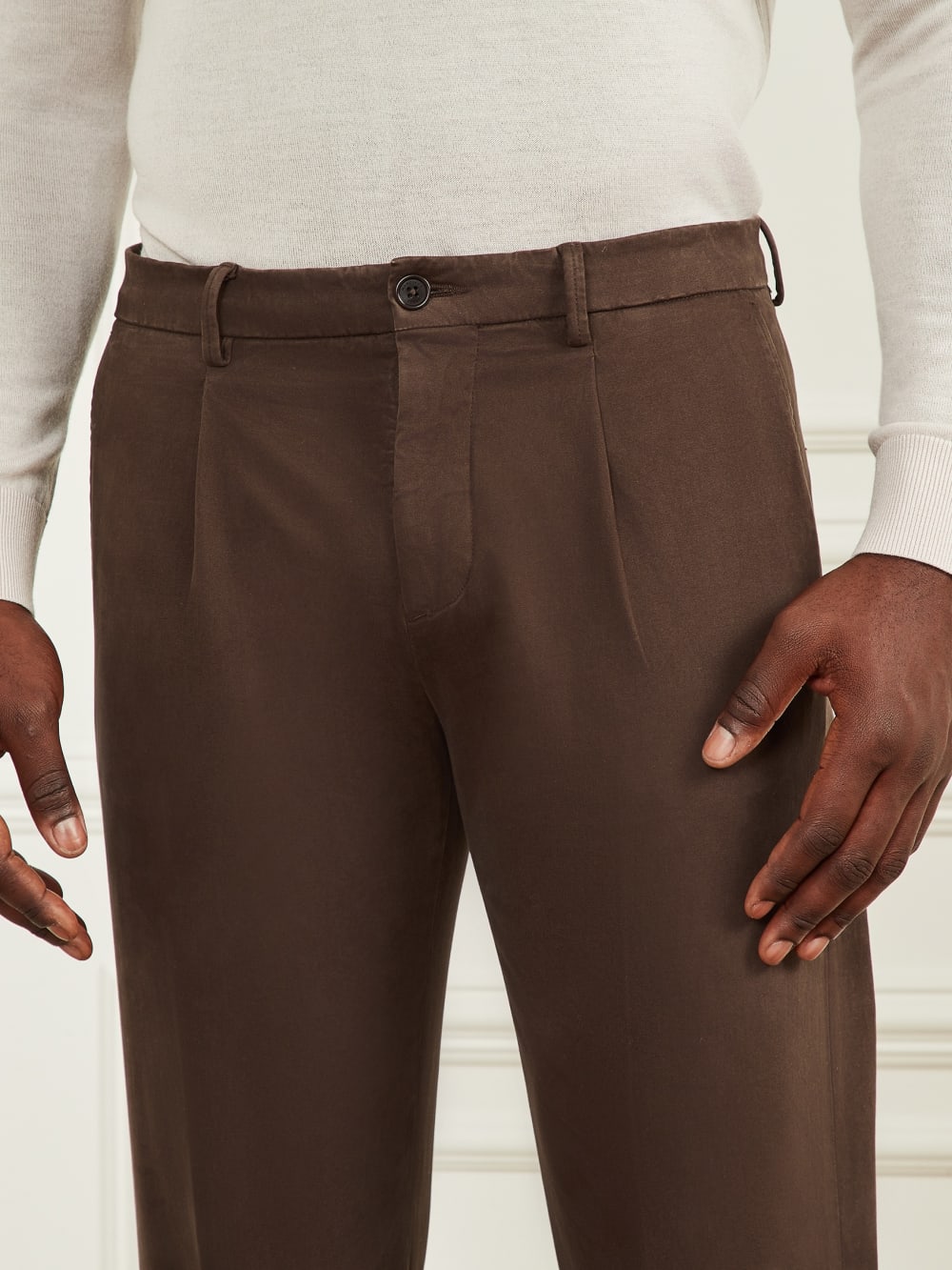 Ethan Twill Roll-Up Chino Pant - Guess