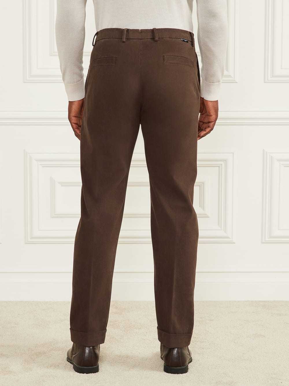 Ethan Twill Roll-Up Chino Pant - Guess