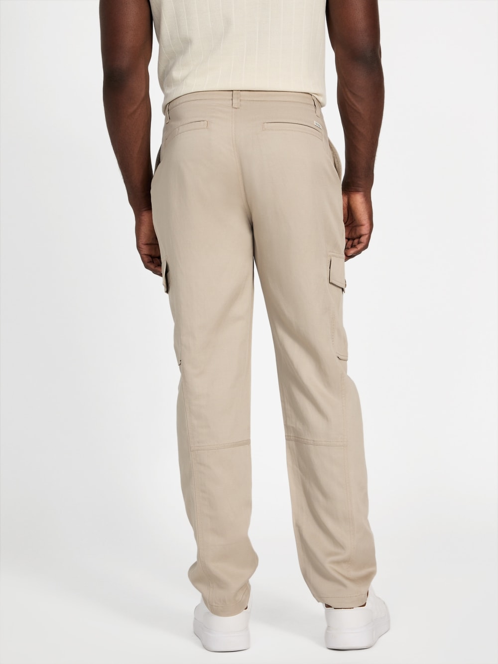 Ari Linen Twill Cargo Pants - Guess