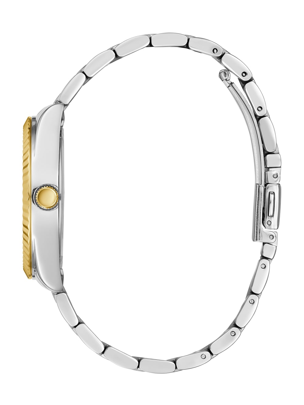 Multi-Tone and Green Analog Watch - Guess