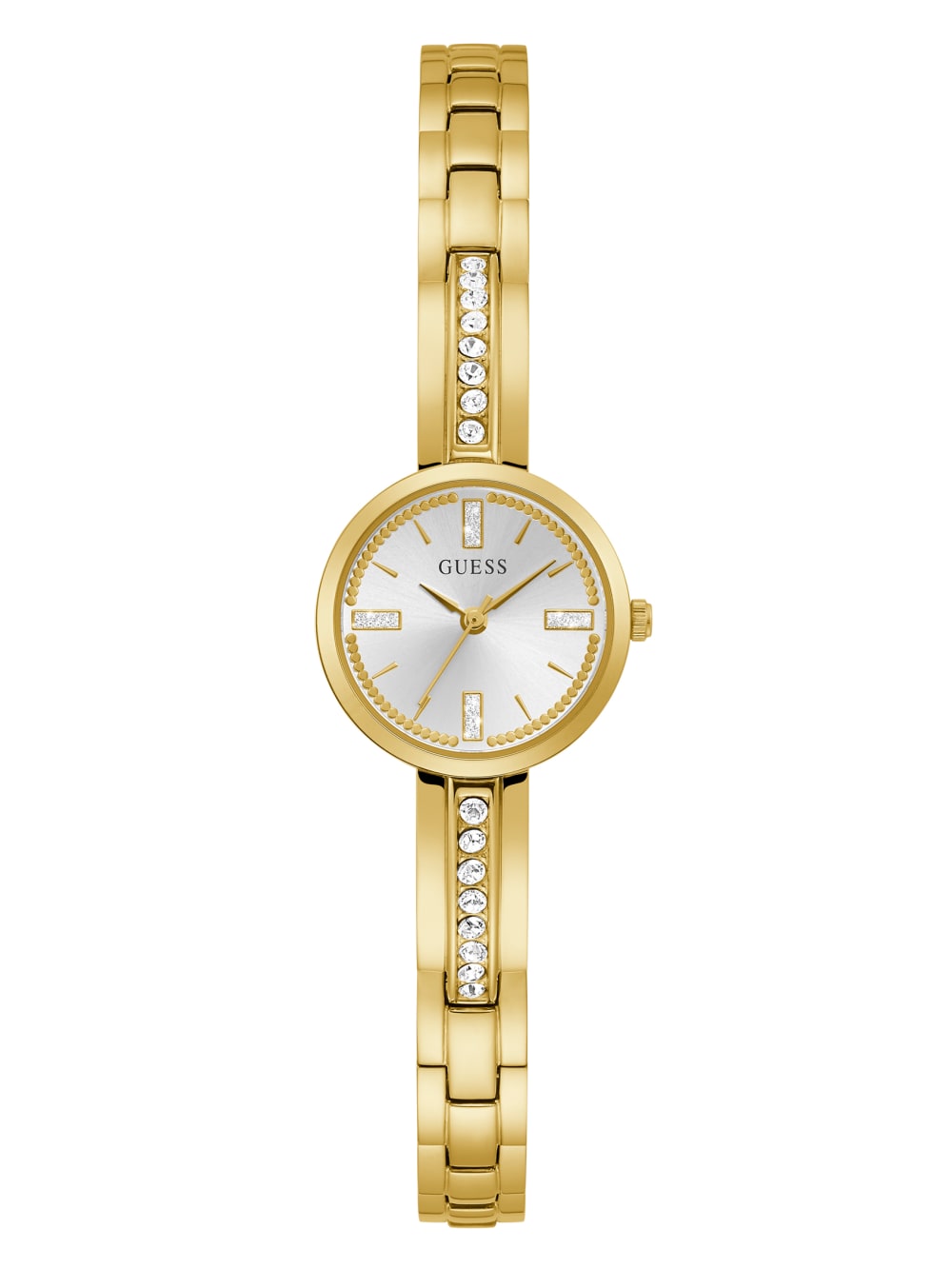 Sofia Gold-Tone Crystal Analog Watch - Guess
