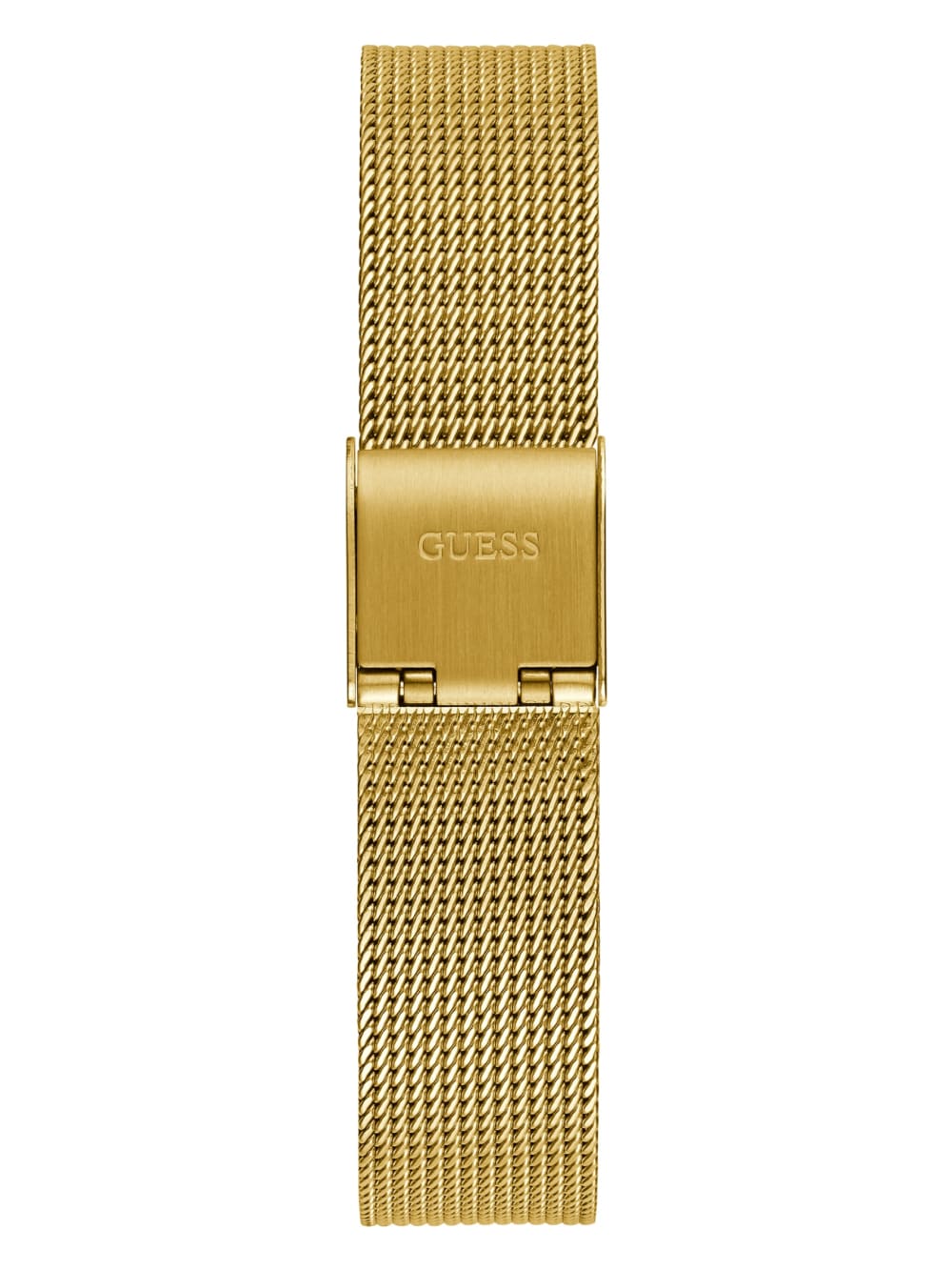 Gold-Tone Mesh Analog Watch - Guess