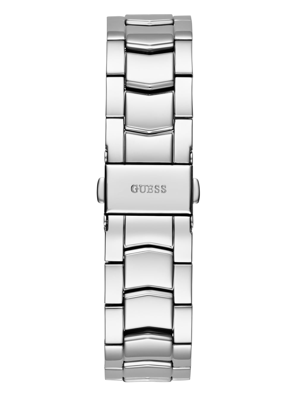 Silver-Tone and Crystal Multifunction Watch - Guess