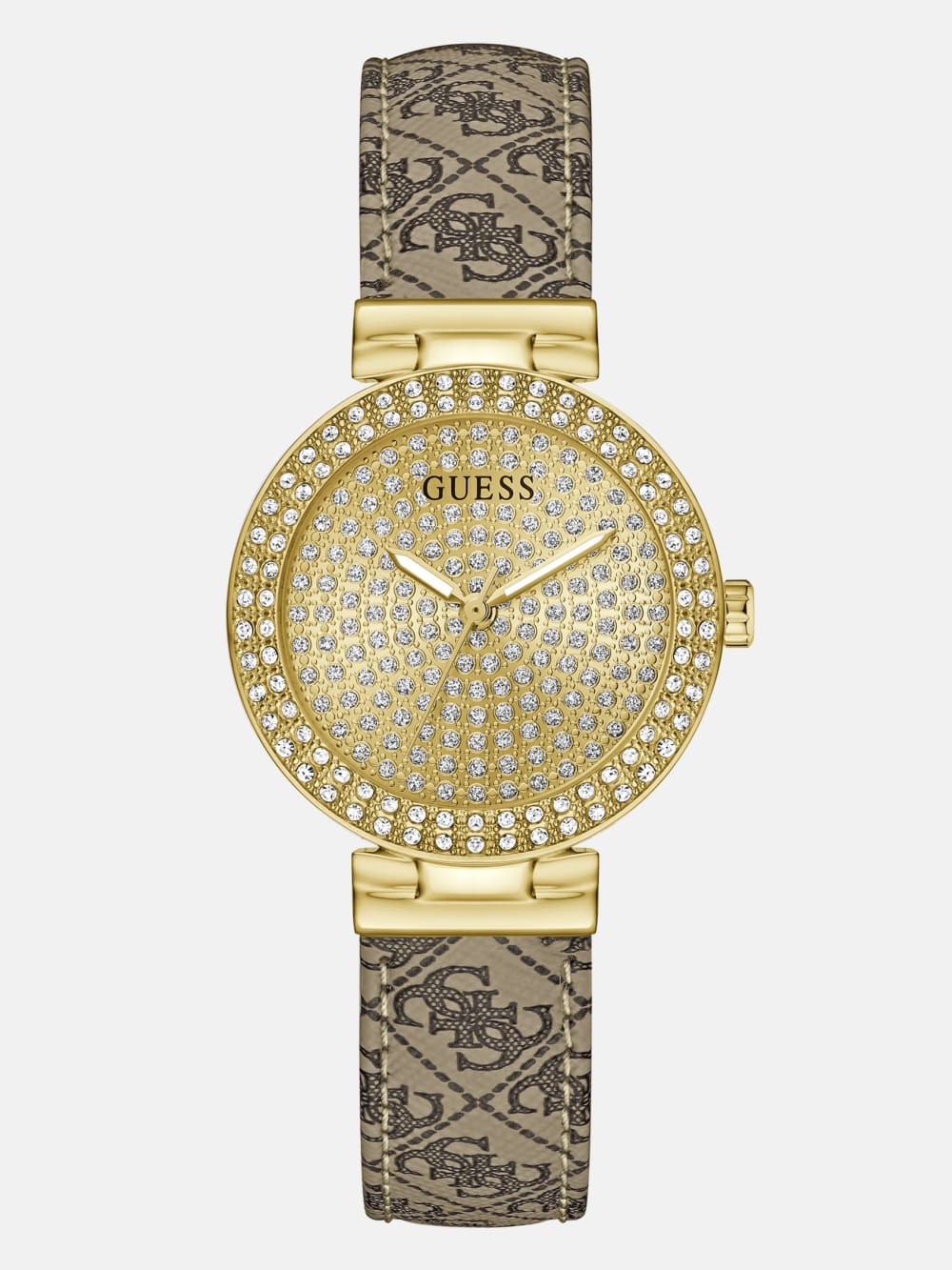 Gold-Tone and Quatro G Analog Watch - Guess