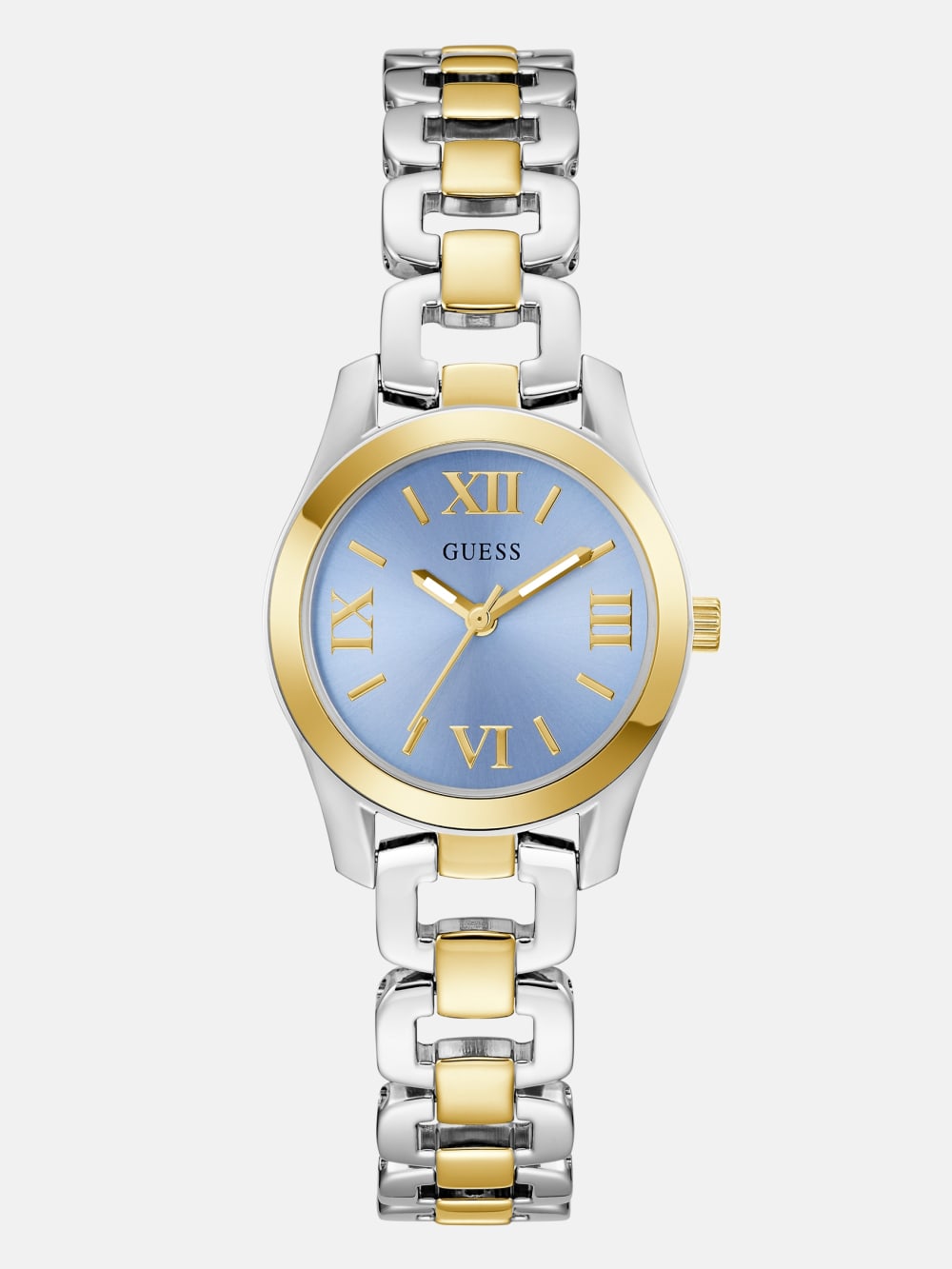 Two-Tone and Blue Analog Watch - Guess