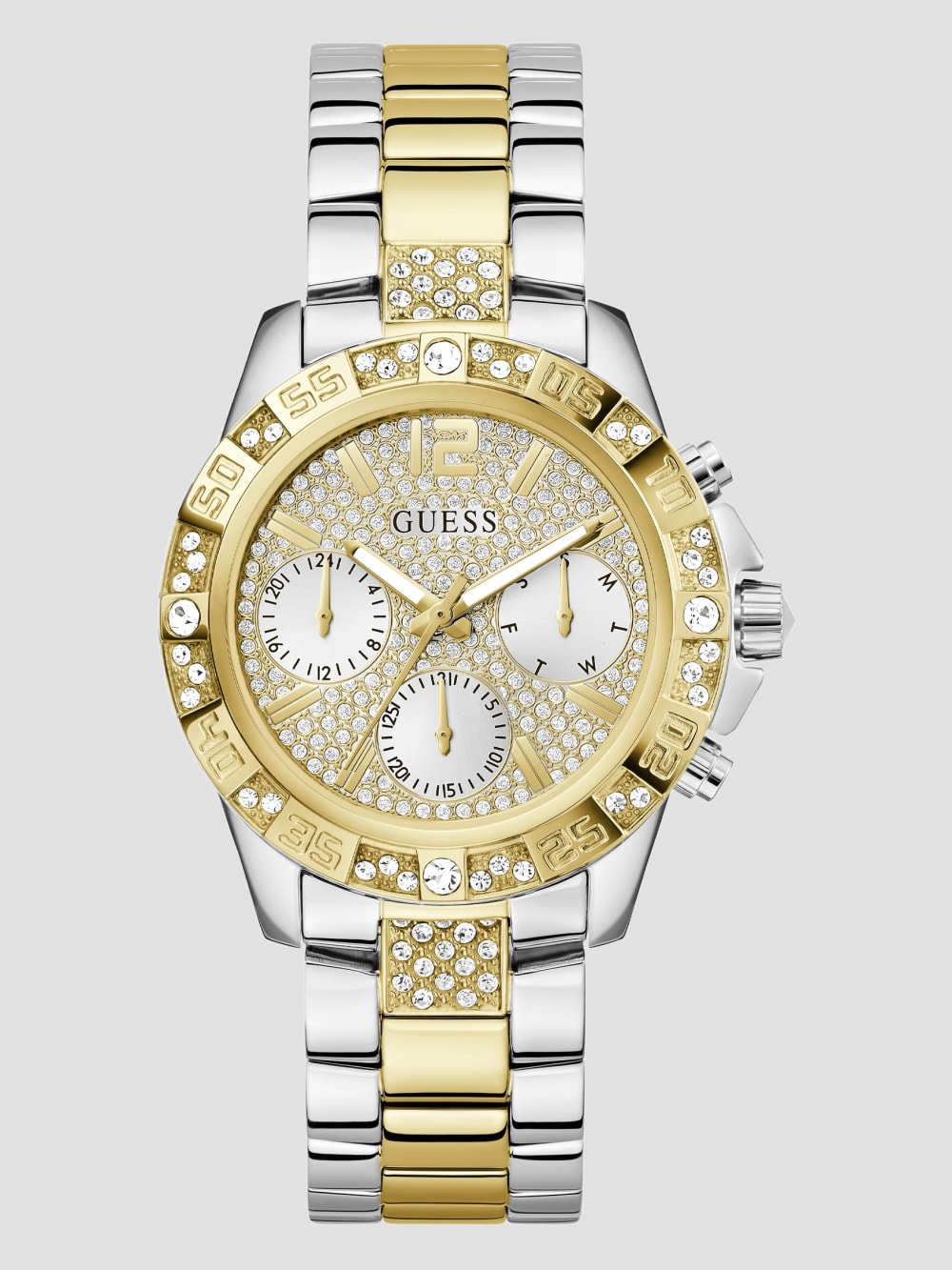 Two-Tone Chronograph Watch - Guess