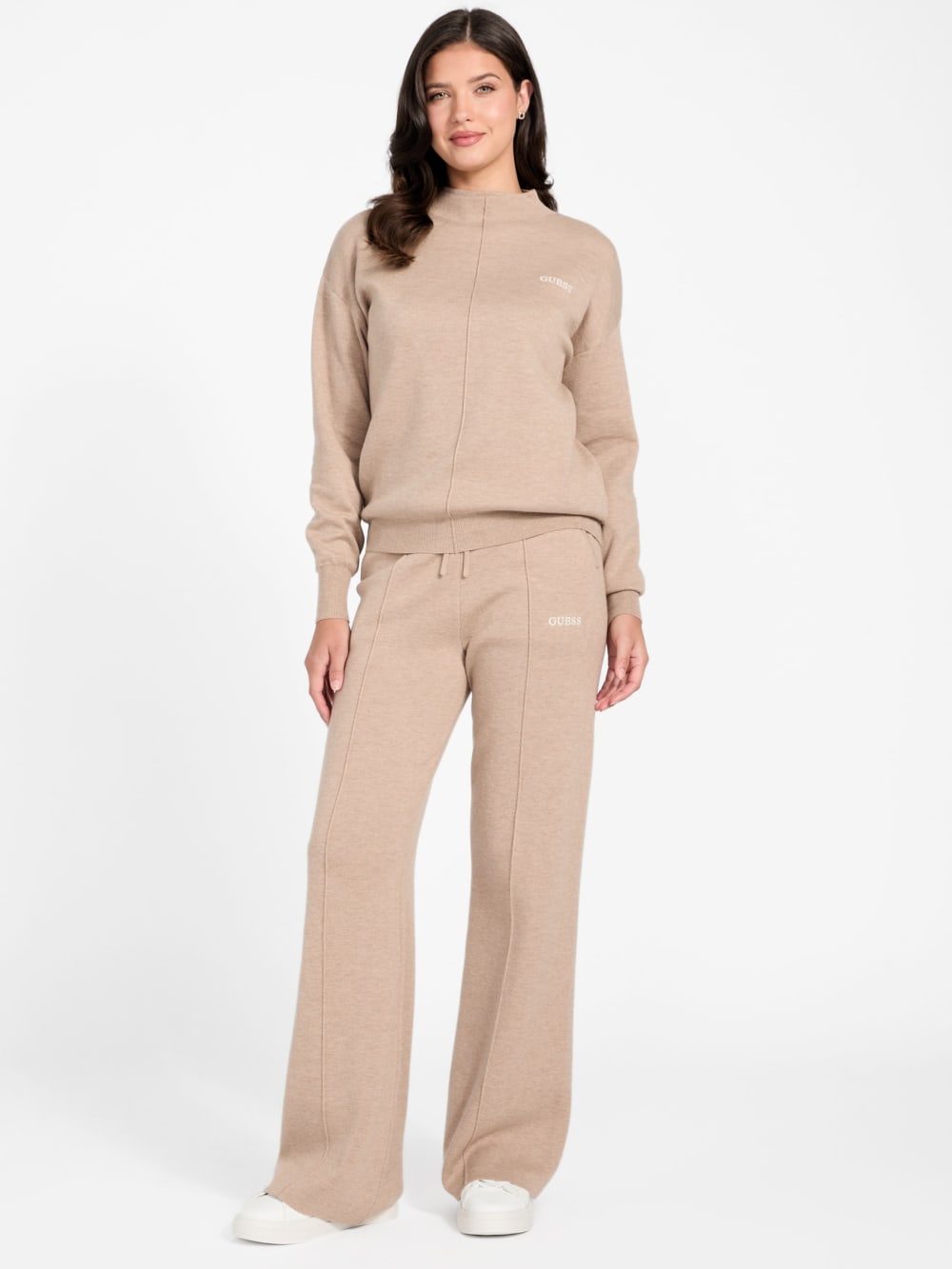 Ursula Mock Neck Sweater - Guess