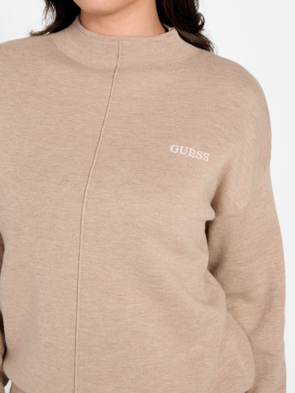 Ursula Mock Neck Sweater - Guess