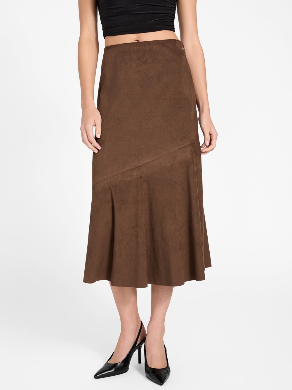 Suede long skirt - Guess