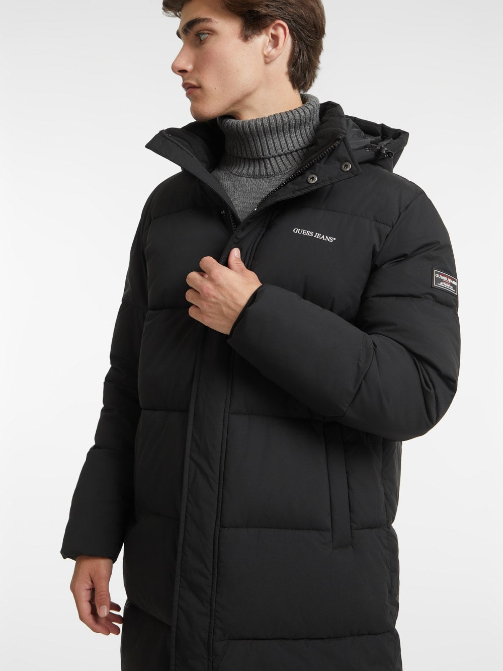 Mid-Length Puffer Jacket - Guess