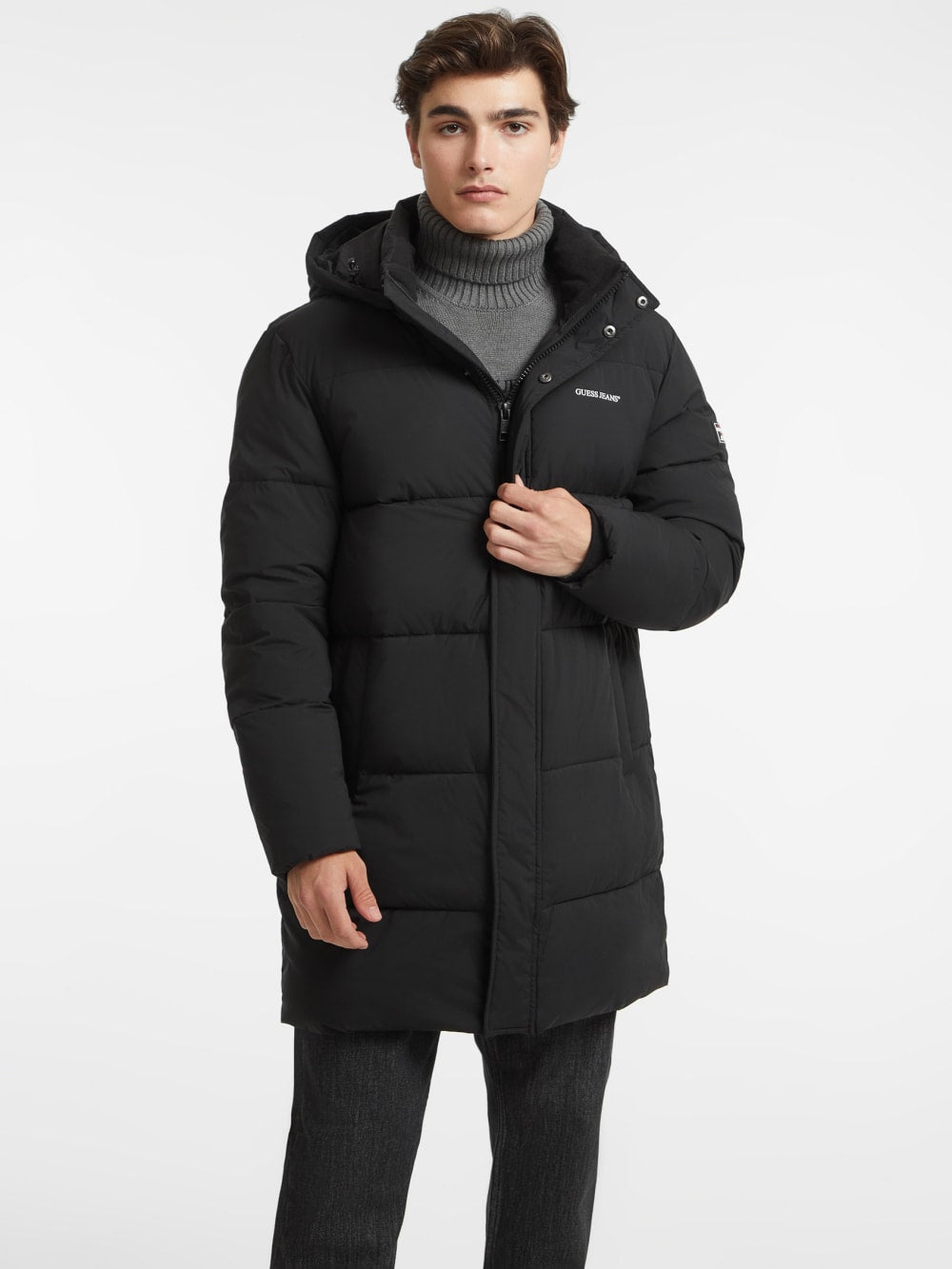 Mid-Length Puffer Jacket - Guess