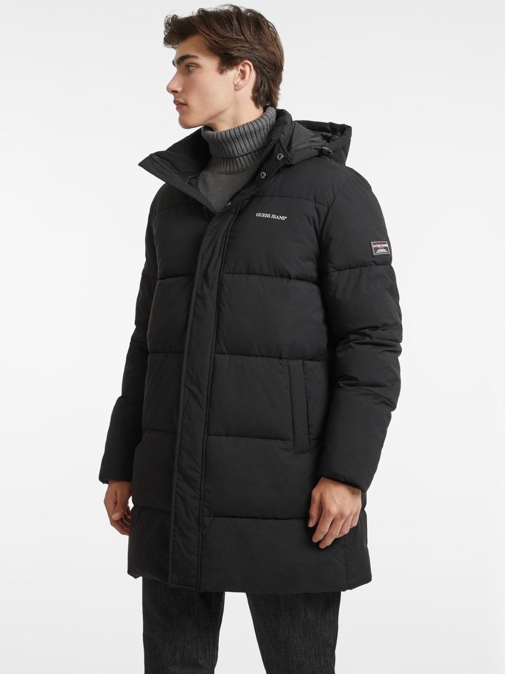 Mid-Length Puffer Jacket - Guess