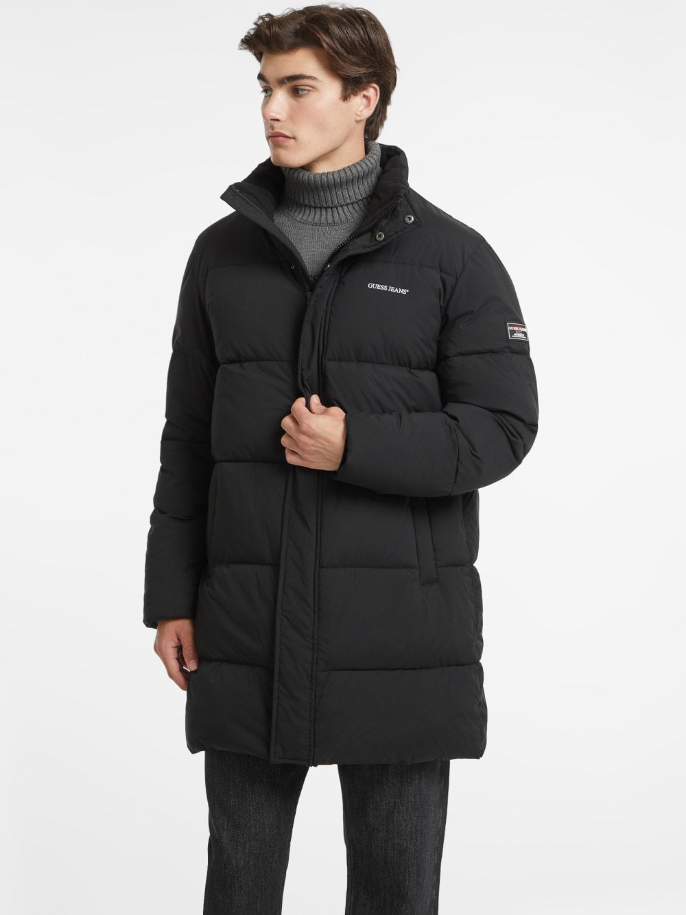 Mid-Length Puffer Jacket - Guess