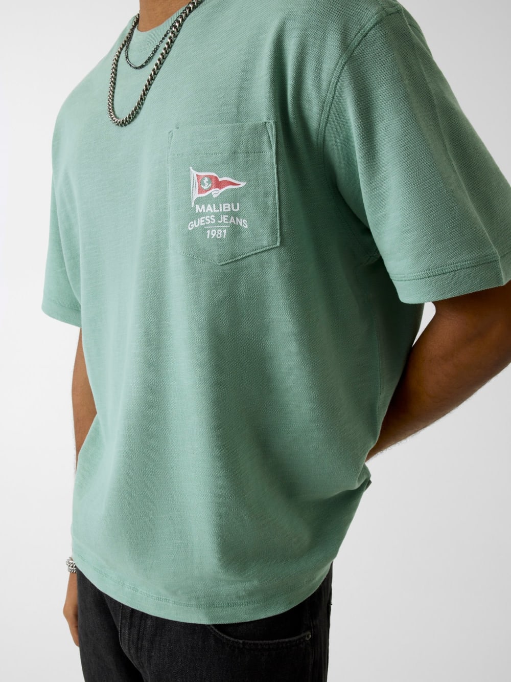 Boxy cropped t-shirt - Guess