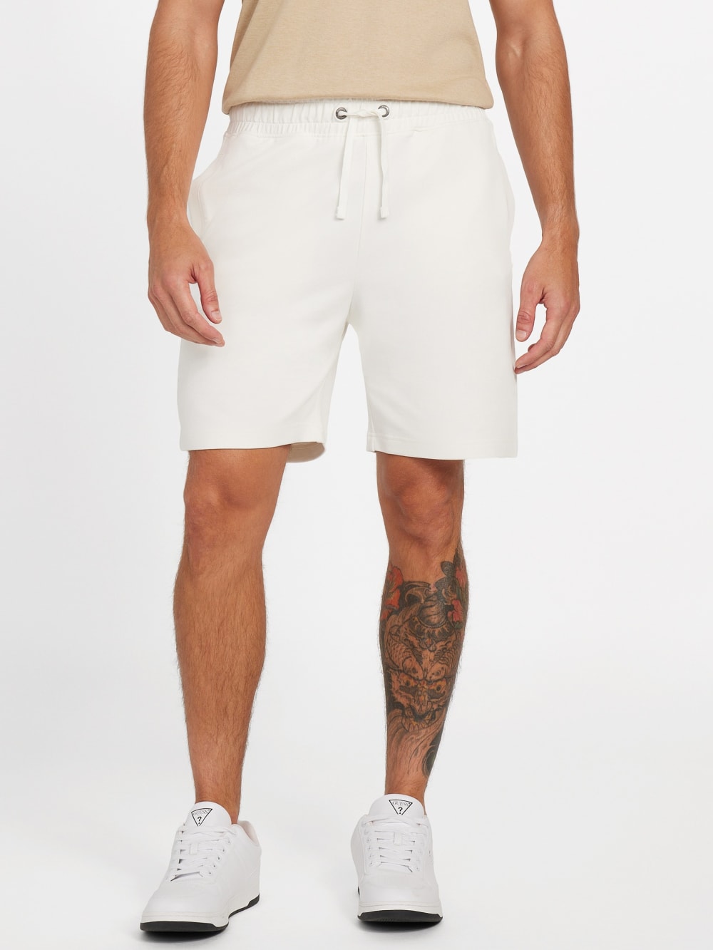 Eco Drawcord Interlock Shorts - Guess