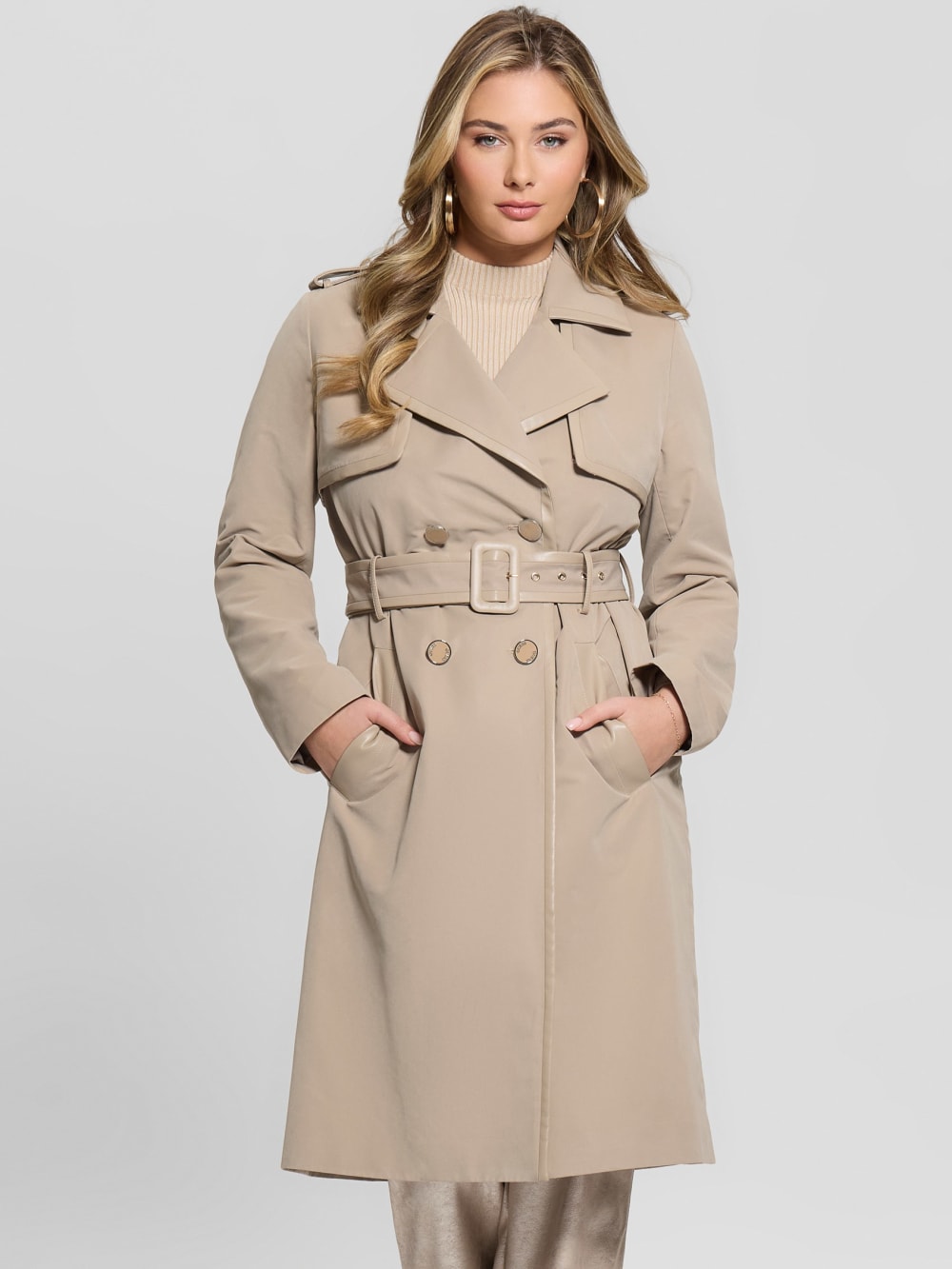 Jenny Trench Coat - Guess