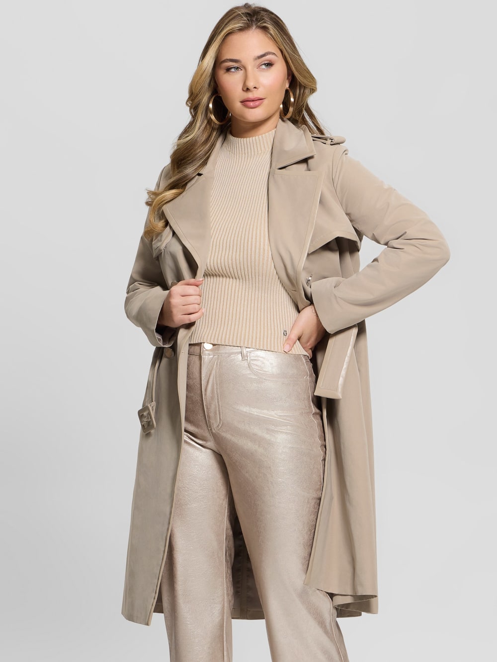 Jenny Trench Coat - Guess