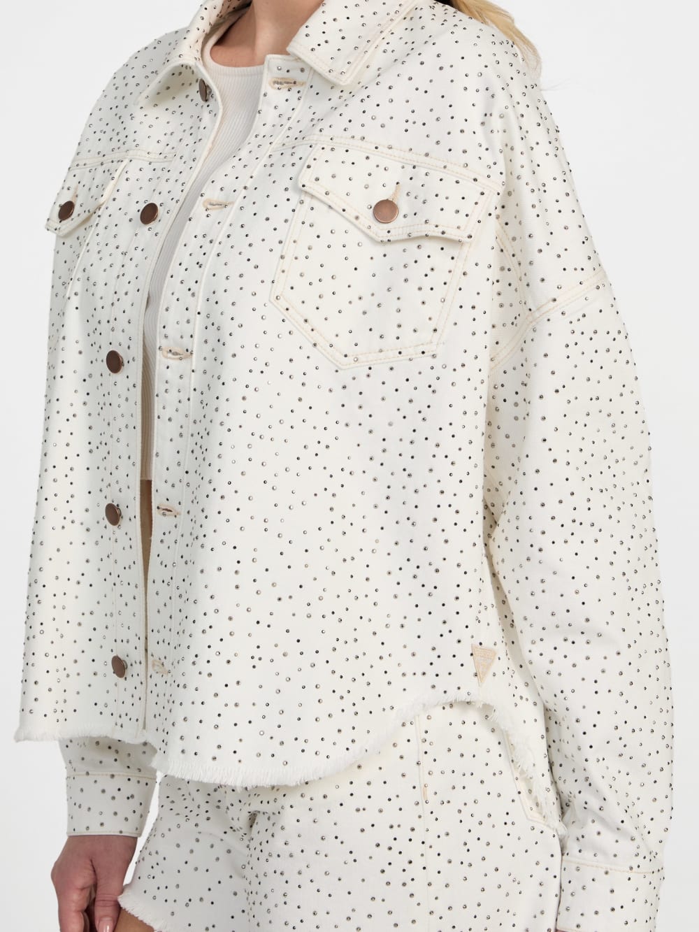 Western Denim Shacket - Guess