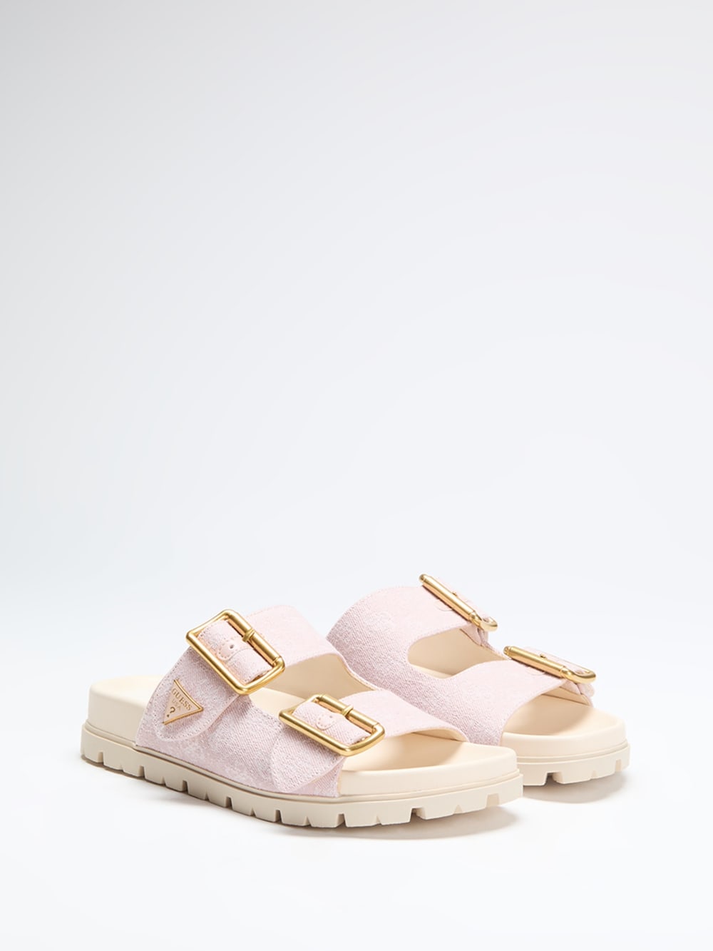 Fasten Raffia Sandals - Guess