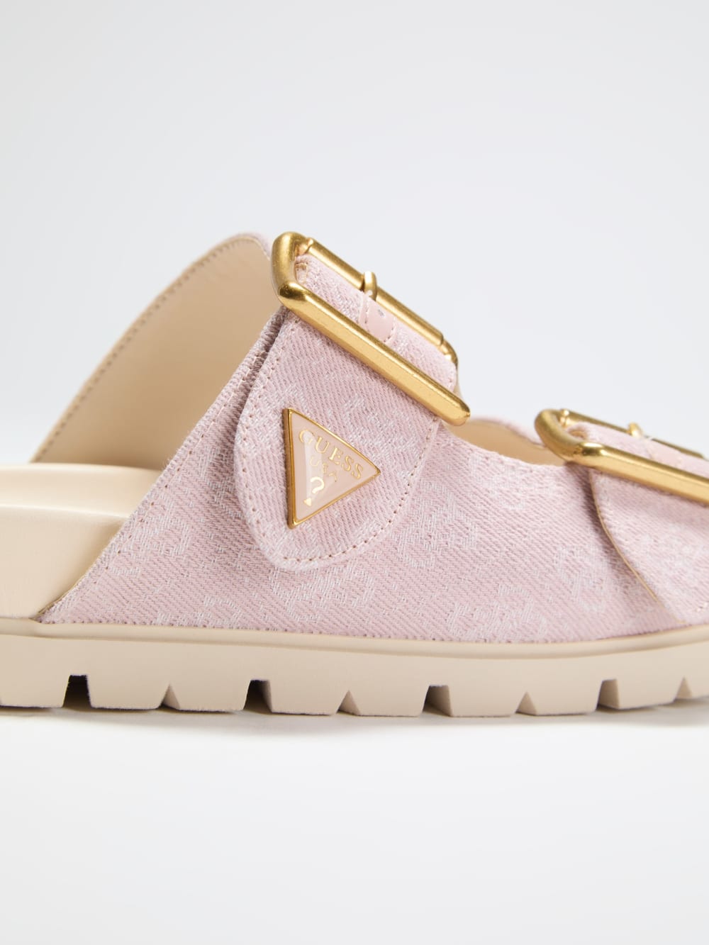 Fasten Raffia Sandals - Guess