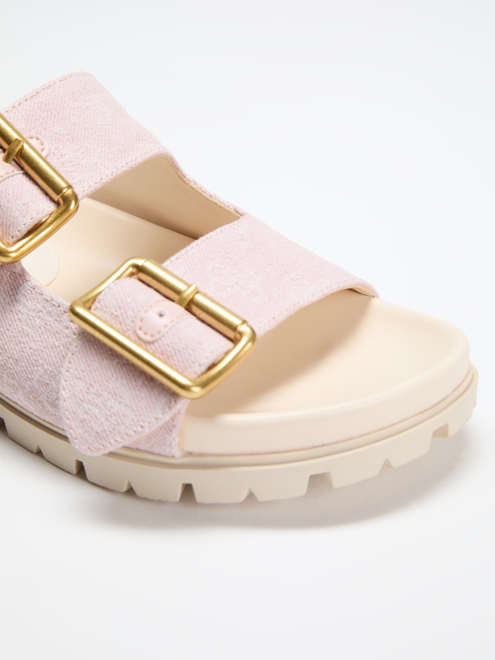 Fasten Raffia Sandals - Guess