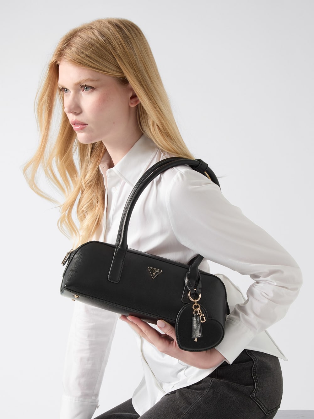 Isobel Logo Shoulder Bag - Guess