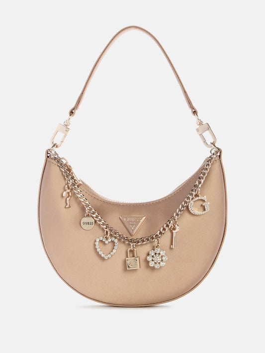 Tasmin Charm Appliqu  Hobo Bag - Guess