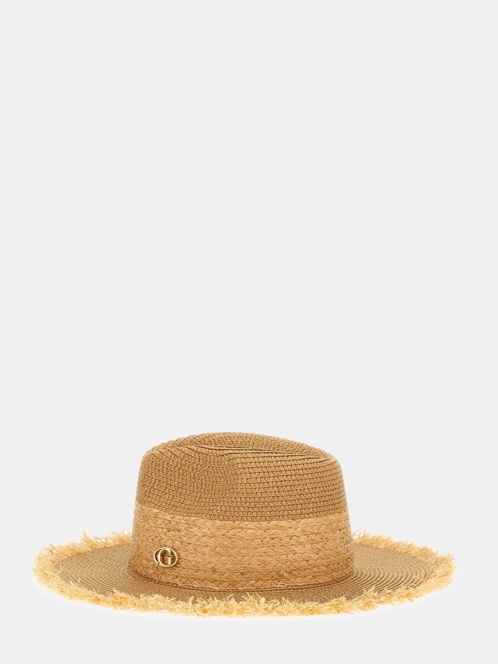 Wide Brim Straw Hat - Guess