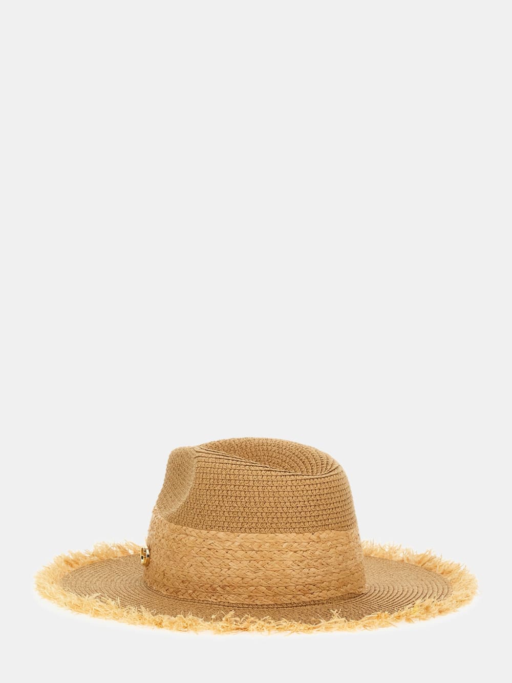 Wide Brim Straw Hat - Guess