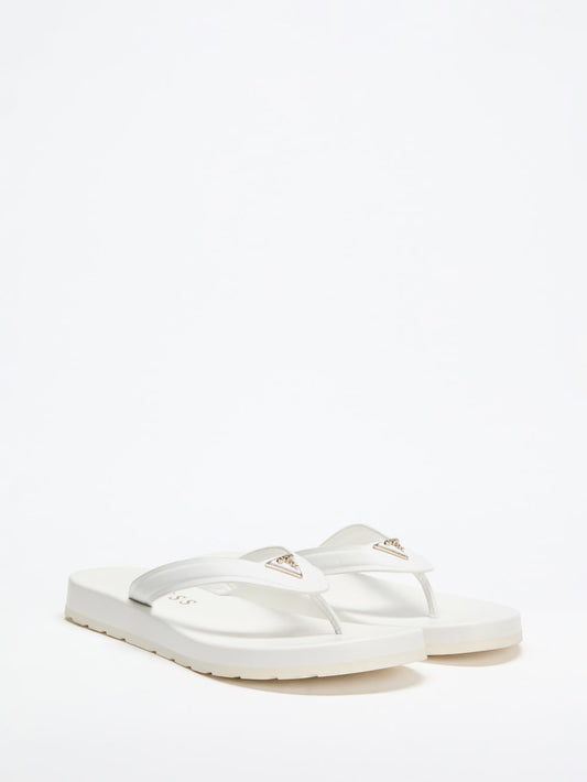 Candry Logo Flip Flop Sandals - Guess