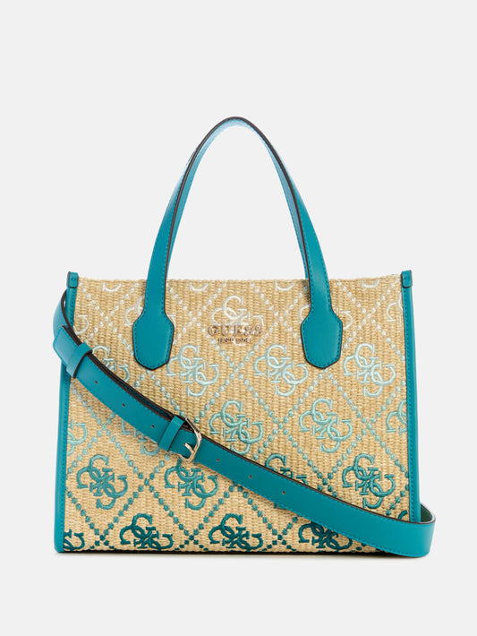Silvana Raffia Tote - Guess